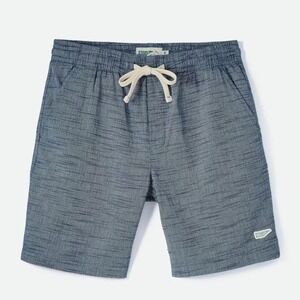 Wellen Organic Slub Short in Navy‎ chambray size men's large excellent condition